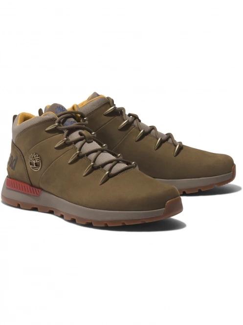 Timberland Sprint Trekker Mid férfi bakancs oliva színben 4