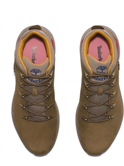 Timberland Sprint Trekker Mid férfi bakancs oliva színben 8