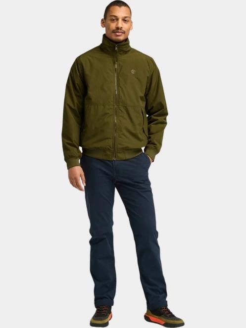 Timberland Waterproof Sailor Bomber férfi átmeneti kabát oliva színben 4