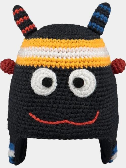 Barts Monster Beanie sapka sötétkék színben 2