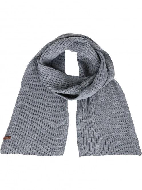 Barts Wilbert Scarf férfi sál szürke színben 2