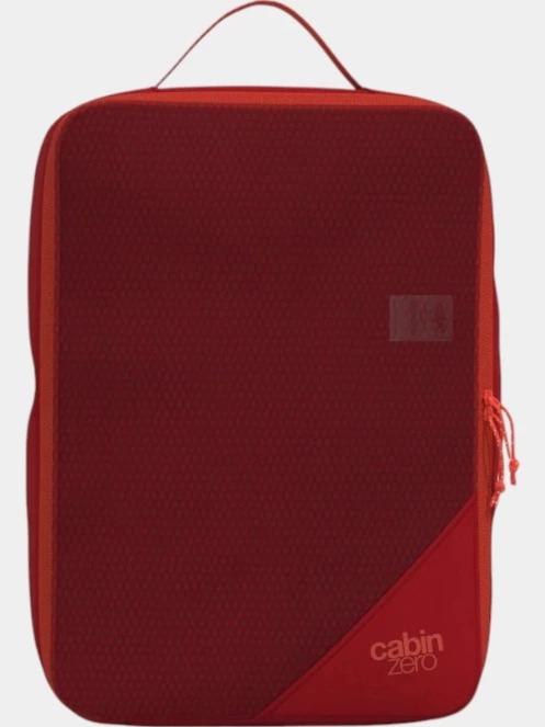 Cabin Zero Classic Packing Cube-Medium bőrönd rendező piros színben 2