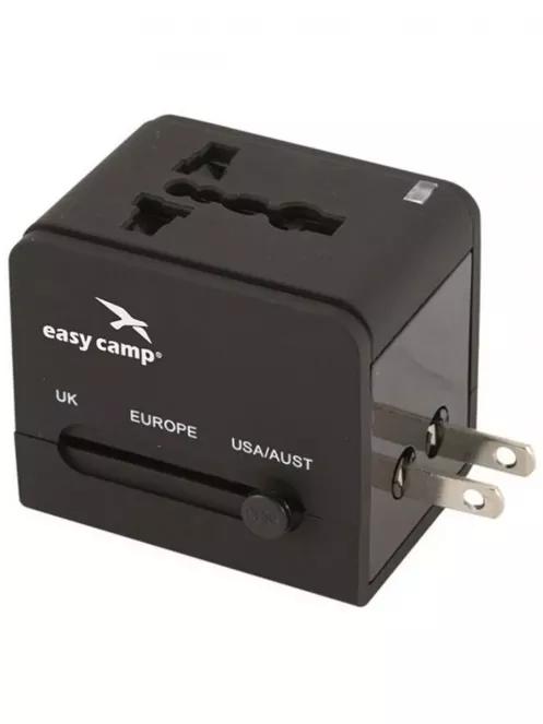 Easy Camp Easy Universal Travel Adaptor hálózati átalakító fekete színben 3