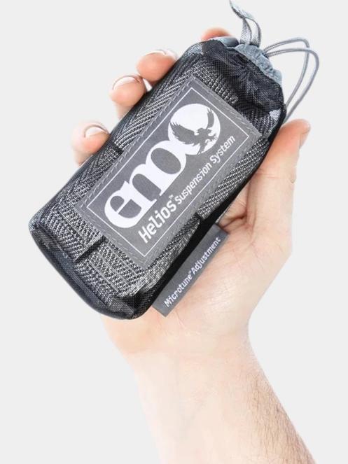 Eno Helios Ultralight Hammock Straps heveder szürke színben 7