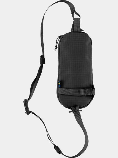 Fjallraven Abisko Bottle Pocket palacktartó táska fekete színben 3