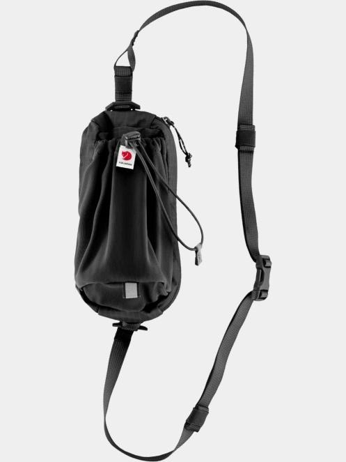 Fjallraven Abisko Bottle Pocket palacktartó táska fekete színben 4