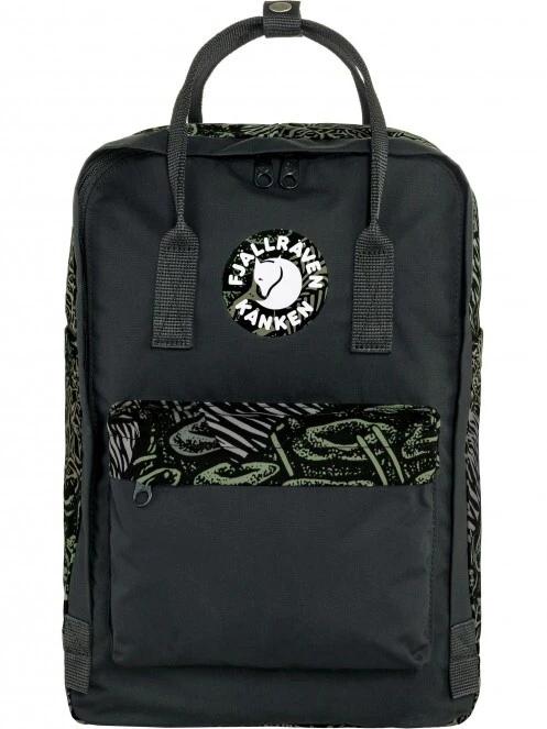 Fjallraven Kanken Art Plus hátizsák fekete színben 2