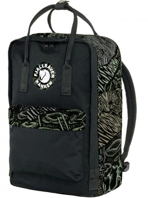Fjallraven Kanken Art Plus hátizsák fekete színben 4
