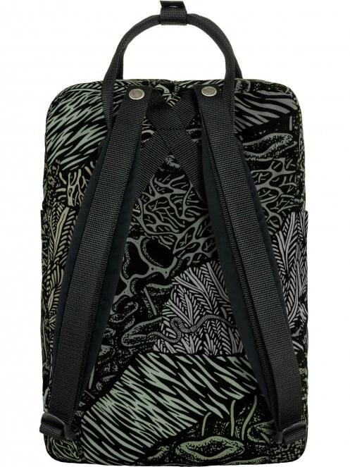 Fjallraven Kanken Art Plus hátizsák fekete színben 5