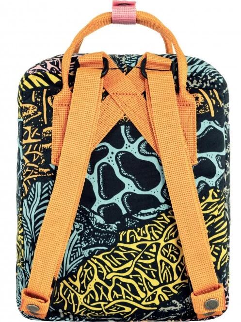 Fjallraven Kanken Art Mini hátizsák kék színben 4