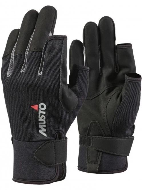 Musto Ess Sailing LF Glove vitorlás kesztyű fekete színben 2