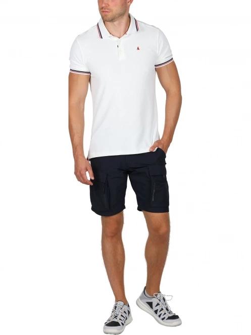 Musto Evo Pro Lite Ss Polo férfi galléros póló fehér színben 5