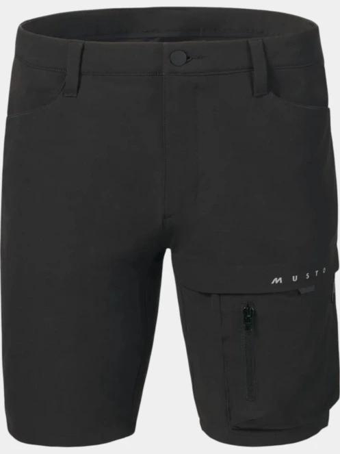 Musto M Evo Deck Stretch Short férfi vitorlás rövidnadrág fekete színben 2