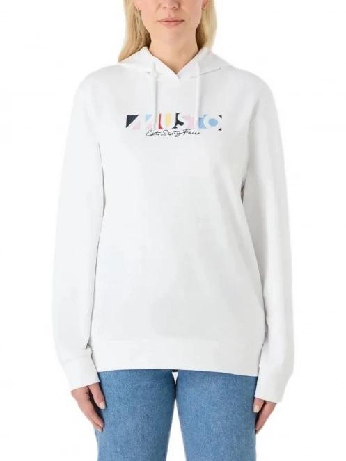 Musto W 1964 Hoodie női kapucnis pulóver fehér színben 2