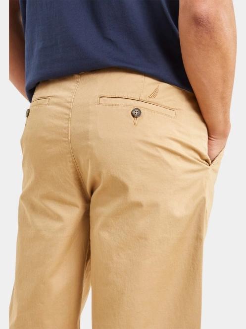 Nautica Sage Chino Short férfi rövidnadrág barna színben 5