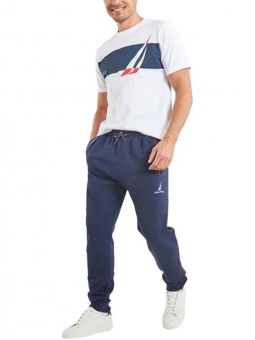 Nautica Bryson Jog Pant férfi tréning nadrág sötétkék színben 4