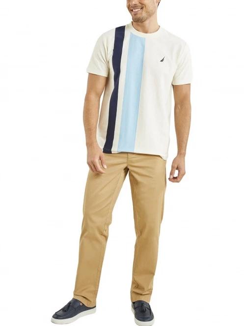 Nautica Ottawa T-Shirt férfi rövid ujjú póló fehér színben 4