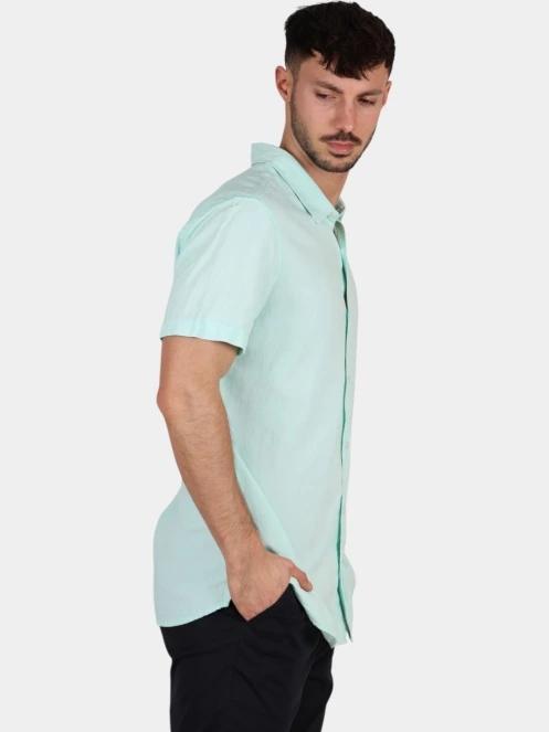 Nautica Andre SS Shirt férfi rövid ujjú ing zöld színben 5