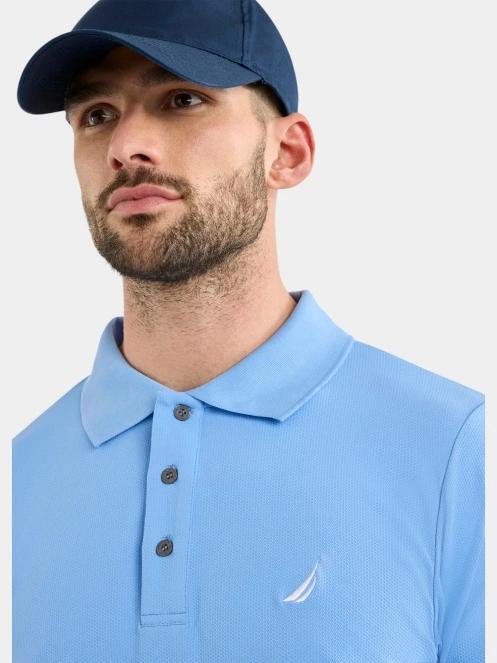 Nautica Barrett Slim Fit Polo Shirt férfi galléros póló kék színben 5