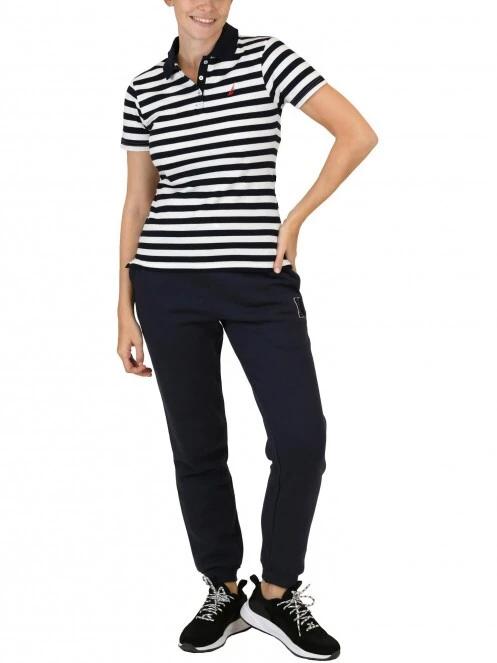 Nautica Ella Polo Shirt női galléros póló sötétkék színben 5