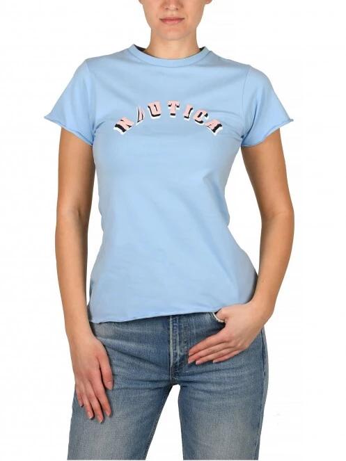 Nautica Harper T-Shirt női rövid ujjú póló világoskék színben 2