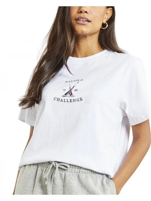 Nautica Avignon T-Shirt női rövid ujjú póló fehér színben 2