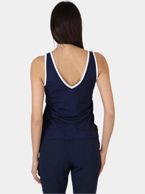 Nautica Medley Vest női ujjatlan póló sötétkék színben 4
