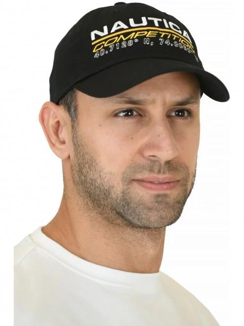 Nautica Obi Strapback Cap baseball sapka fekete színben 2