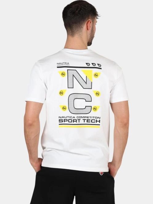 Nautica Dromod T-Shirt férfi rövid ujjú póló fehér színben 4