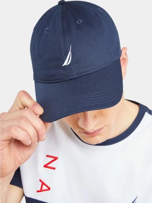 Nautica Ruck Strapback baseball sapka sötétkék színben 5