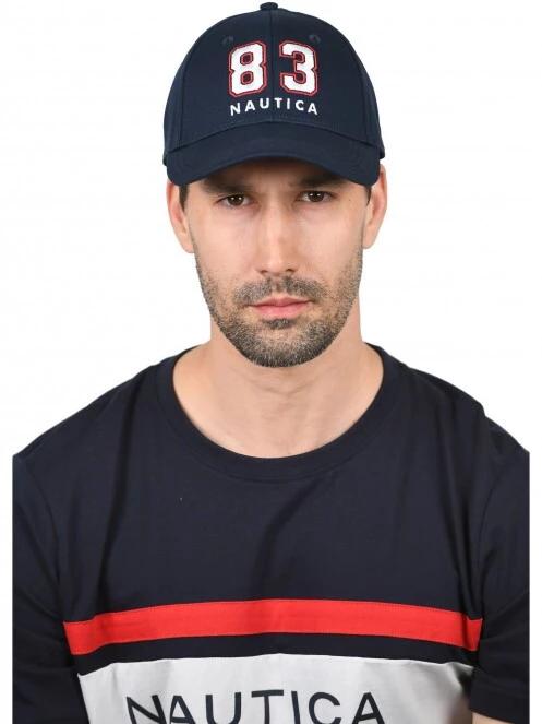 Nautica Mediterranean Strapback Cap baseball sapka sötétkék színben 2