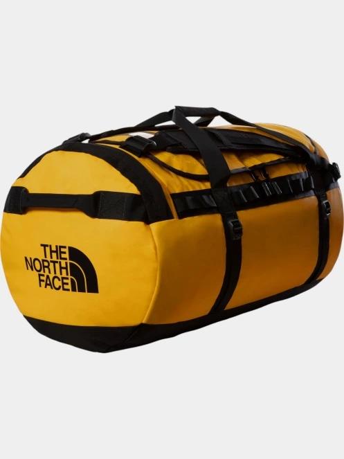 The North Face Base Camp Duffel sporttáska sárga színben 2