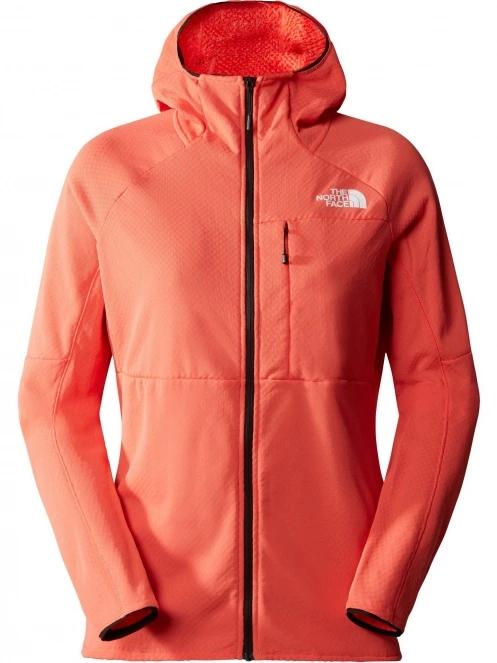 The North Face W Summit Futurefleece Fz Hoodie női polár pulóver piros színben 6