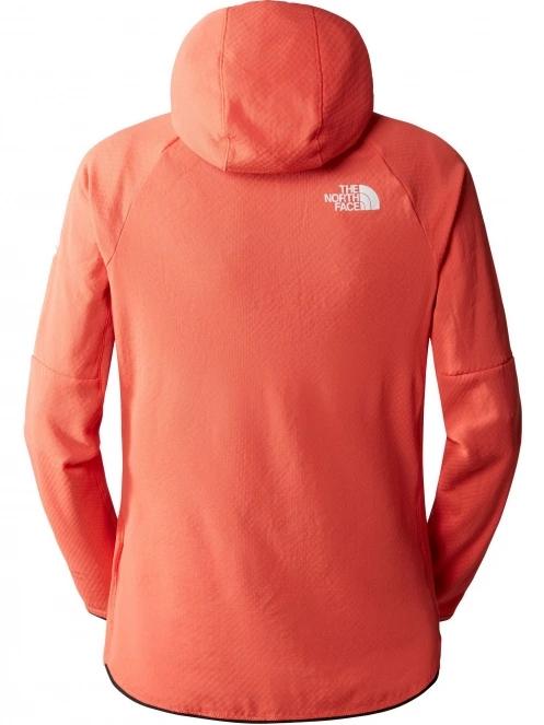 The North Face W Summit Futurefleece Fz Hoodie női polár pulóver piros színben 7