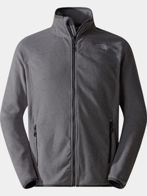 The North Face M 100 Glacier Full Zip férfi polár pulóver szürke színben 6