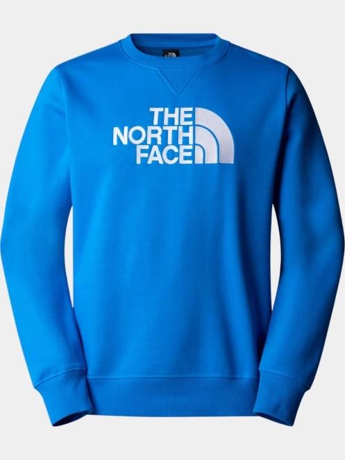The North Face M Drew Peak Crew férfi pulóver kék színben 5