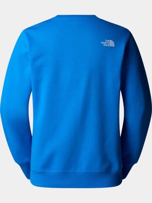The North Face M Drew Peak Crew férfi pulóver kék színben 6