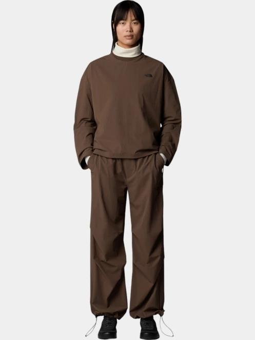 The North Face W Woven Shirt női pulóver barna színben 4