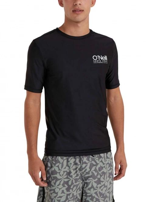 O'Neill Essentials Cali S/Slv Skins férfi rövid ujjú lycra fekete színben 2