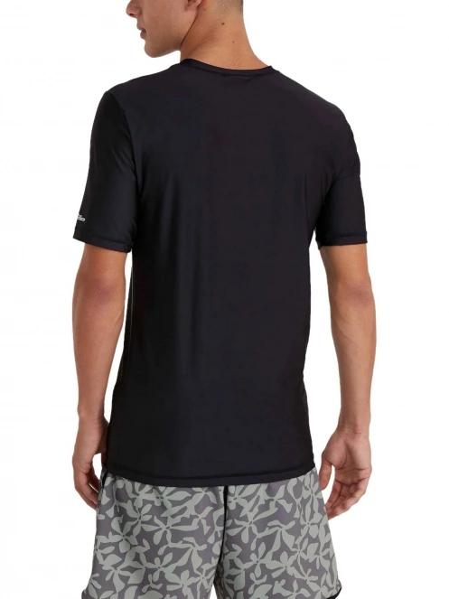 O'Neill Essentials Cali S/Slv Skins férfi rövid ujjú lycra fekete színben 3