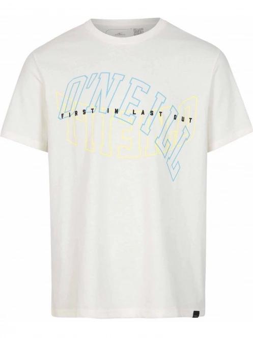 O'Neill Westcliff T-Shirt férfi rövid ujjú póló fehér színben 2