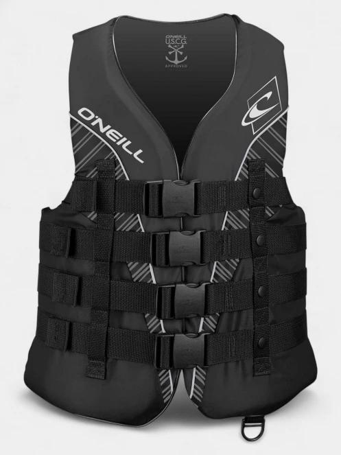 O'Neill Superlite ISO 50N Vest férfi mentőmellény fekete színben 2