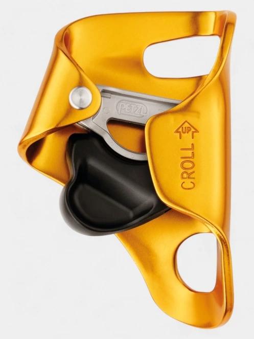 Petzl Croll L mászóeszköz sárga színben 2