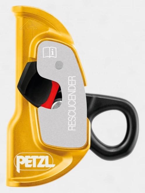 Petzl Rescucender kötélfogó sárga színben 4