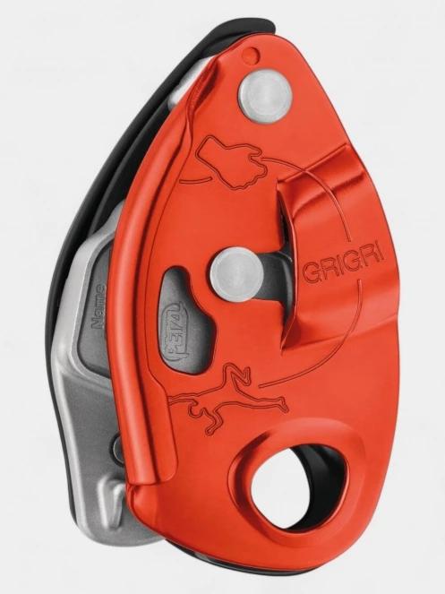 Petzl Grigri biztosító eszköz piros színben 2