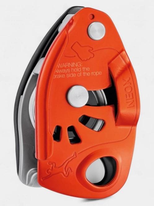 Petzl Neox biztosító eszköz narancssárga színben 2
