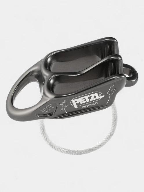 Petzl Reverso biztosító eszköz szürke színben 2