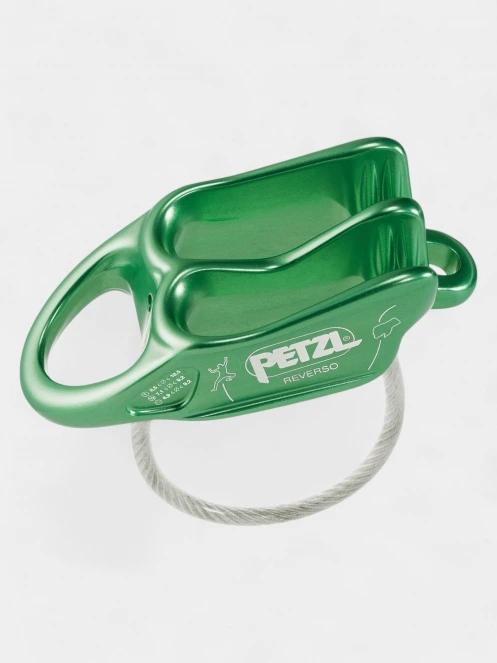 Petzl Reverso biztosító eszköz zöld színben 2