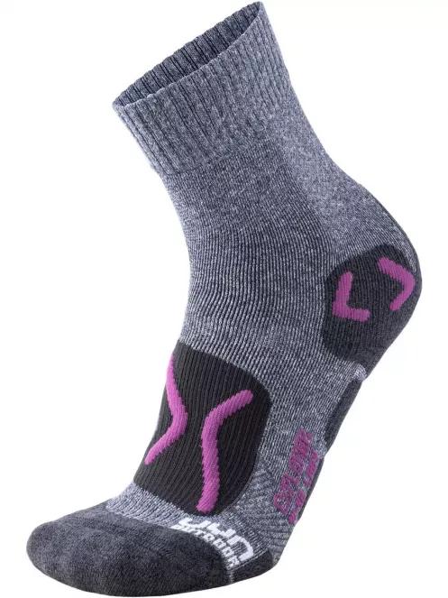 UYN Trekking Outdoor Explorere Lady női túrazokni szürke színben 2