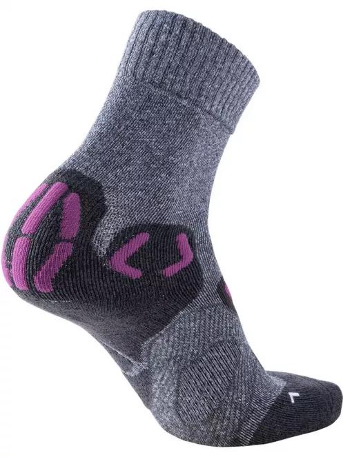 UYN Trekking Outdoor Explorere Lady női túrazokni szürke színben 3